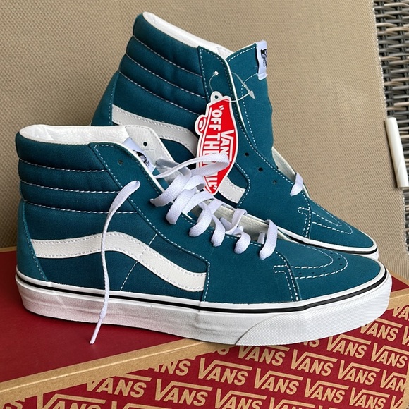 Vans Sk8-Hi Blue Coral / True White WMNS - Picture 7 of 16